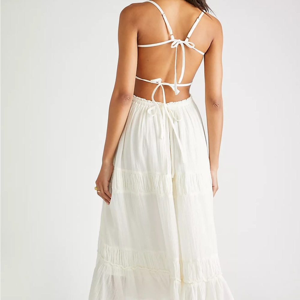 Free People Taking Sides Midi Dress - Picture 5 of 7